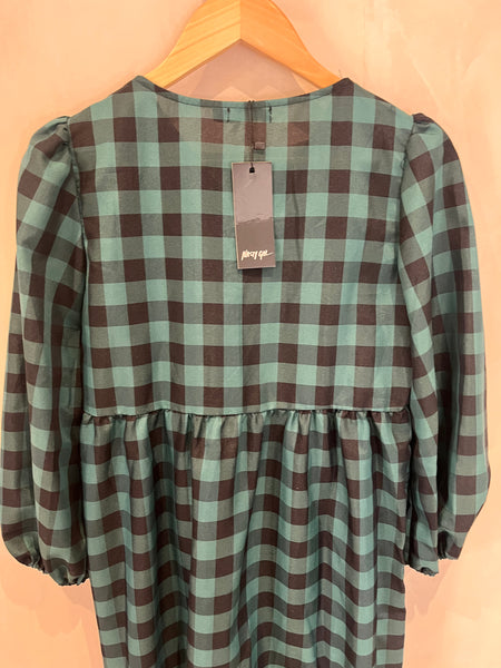 Nasty Gal Gingham Dress 10