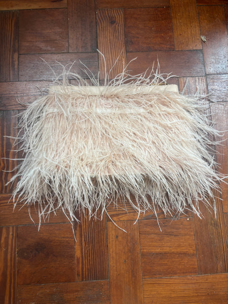 Mint Velvet Feather Bag