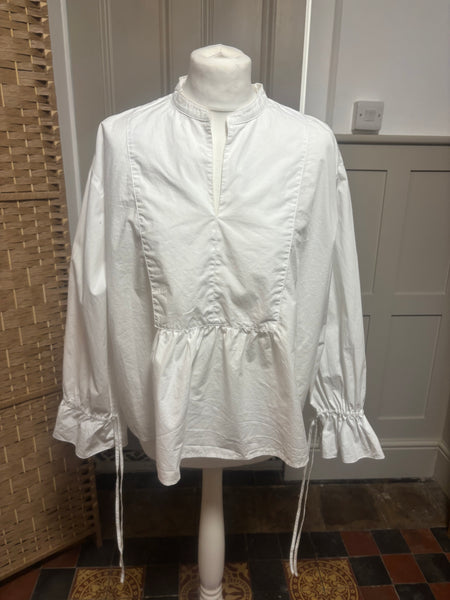 Arket White Blouse S