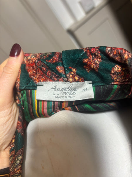 Angela Moda Quilted Jacket M