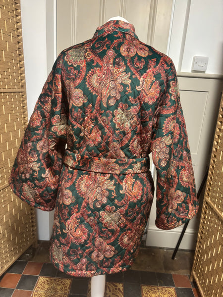 Angela Moda Quilted Jacket M