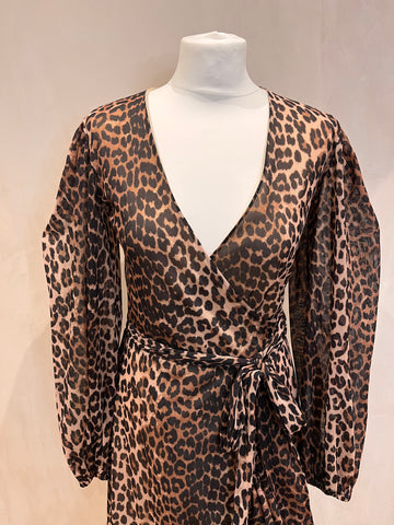 Ganni Wrap Dress 36