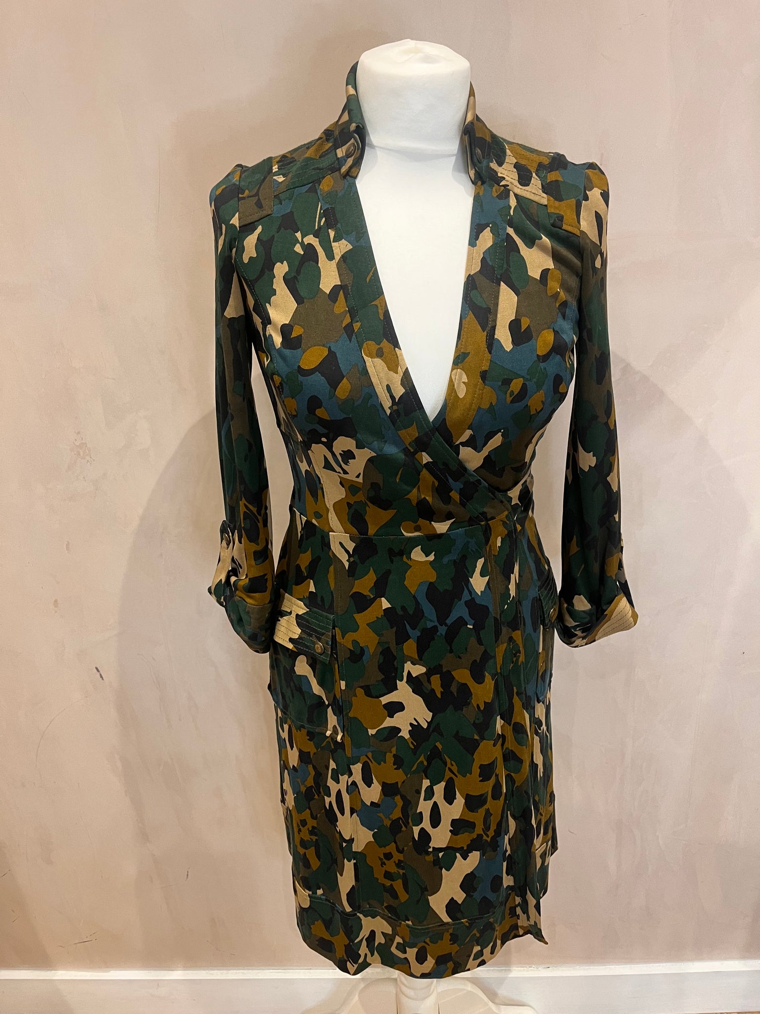 Diane Von Furstenberg Camo Dress 2