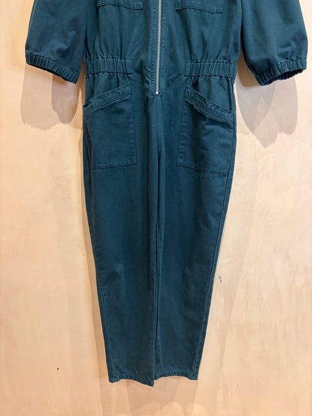 Wyse Teal Boiler Suit 12 Mo