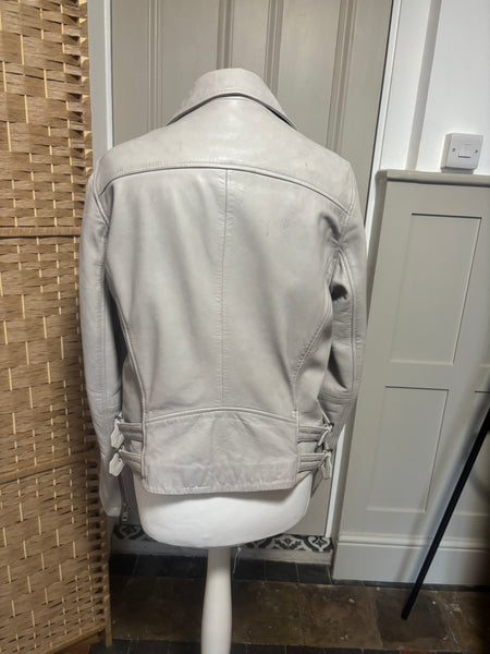 The White Company Leather Jacket