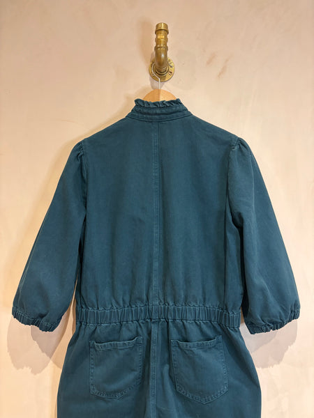 Wyse Teal Boiler Suit 12 Mo