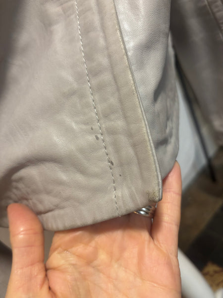 The White Company Leather Jacket