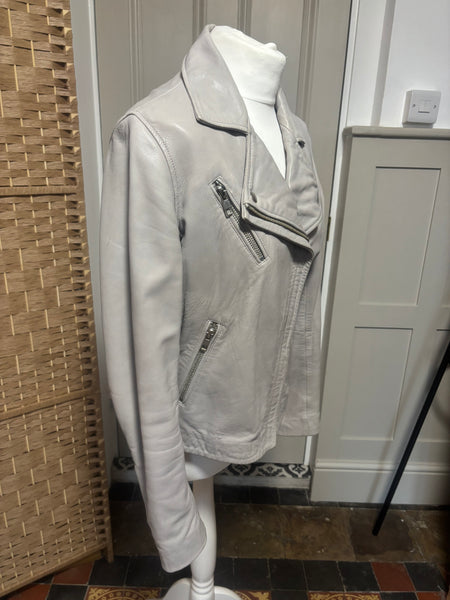The White Company Leather Jacket