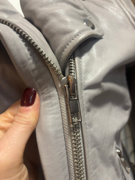 The White Company Leather Jacket