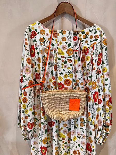 Loewe Paula’s Ibiza Raffia Pochette Bag
