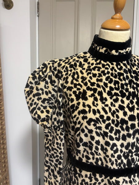 Batsheva Velvet Dress S