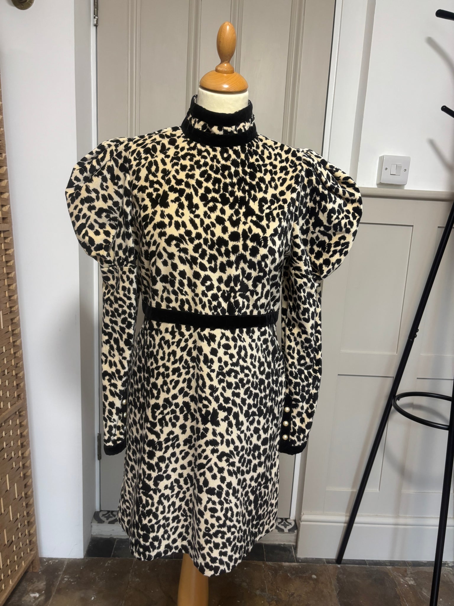 Batsheva Velvet Dress S