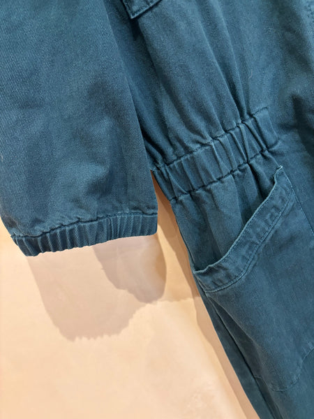 Wyse Teal Boiler Suit 12 Mo