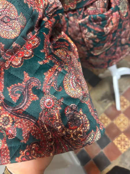 Angela Moda Quilted Jacket M