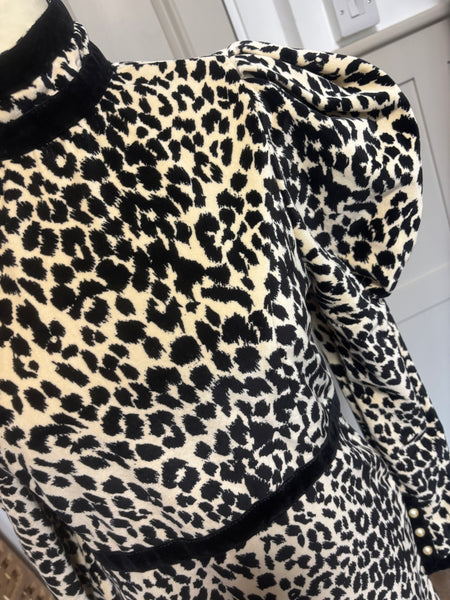 Batsheva Velvet Dress S