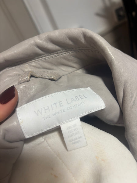 The White Company Leather Jacket