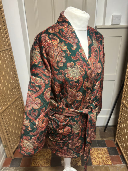 Angela Moda Quilted Jacket M