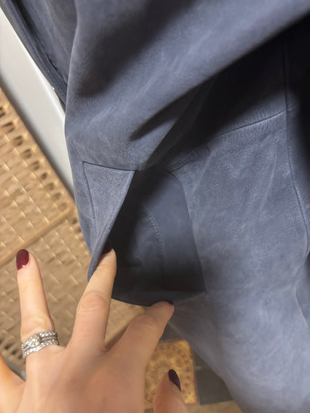 Massimo Dutti Leather Jacket S