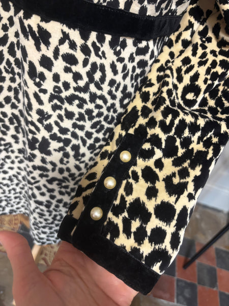 Batsheva Velvet Dress S