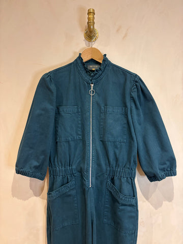 Wyse Teal Boiler Suit 12 Mo