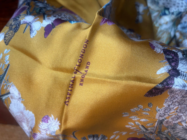 Aspinal Of London Silk Scarf