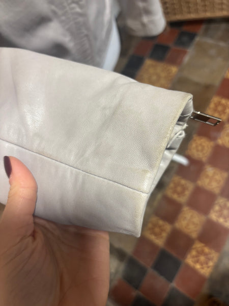 The White Company Leather Jacket