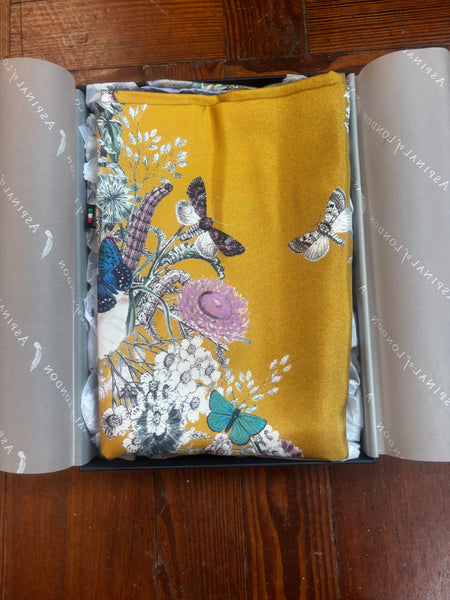 Aspinal Of London Silk Scarf