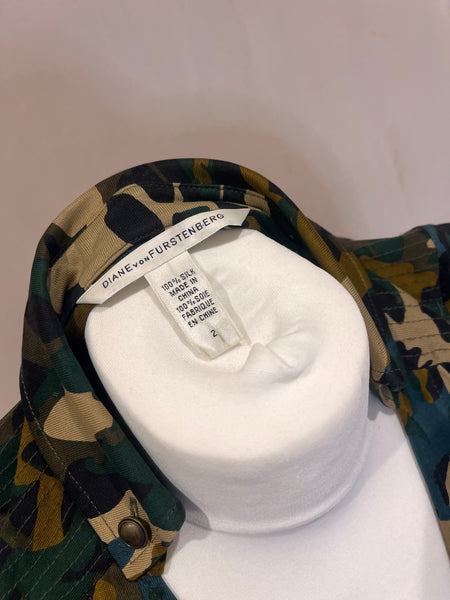 Diane Von Furstenberg Camo Dress 2