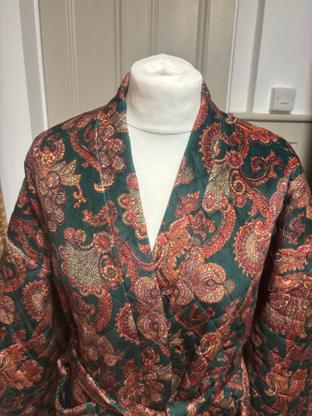 Angela Moda Quilted Jacket M