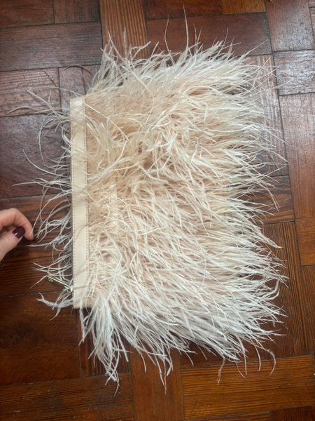 Mint Velvet Feather Bag