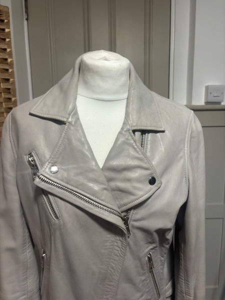 The White Company Leather Jacket