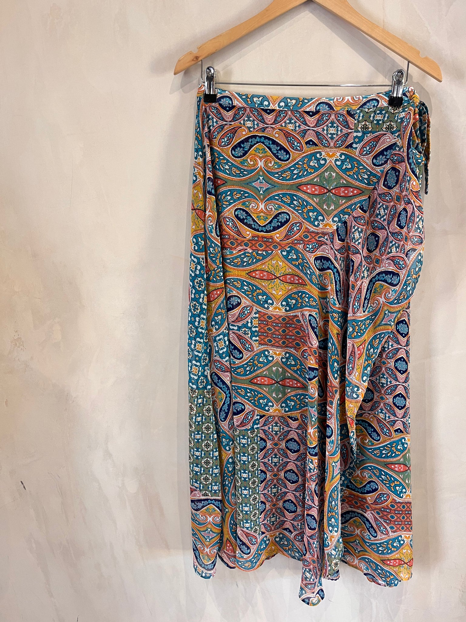 Wrap Maxi Skirt 12