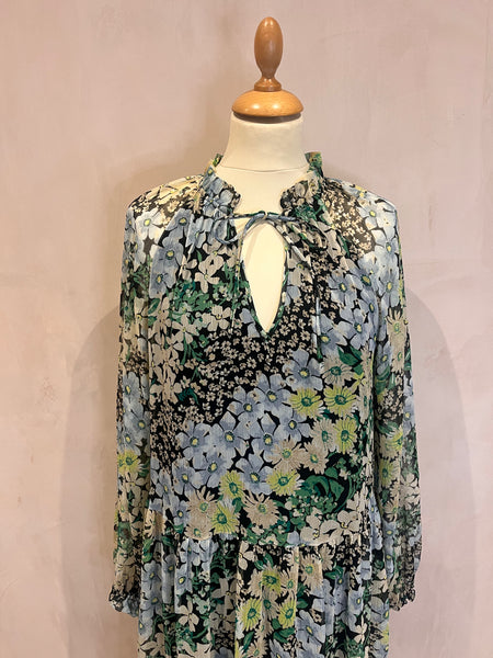 H&M Floral Midi S