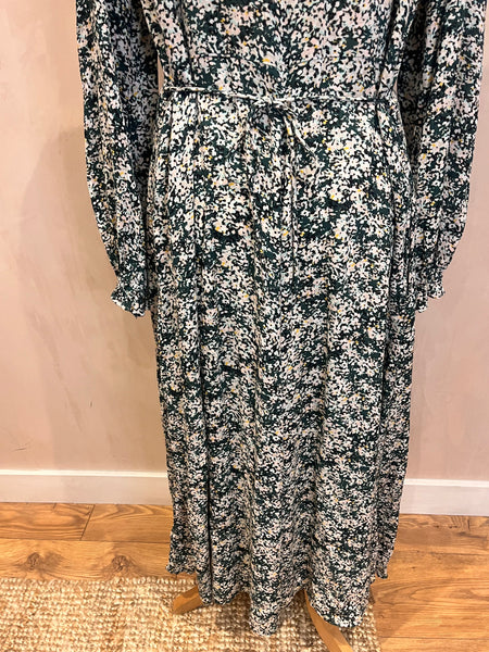 M&S Floral Dress 12