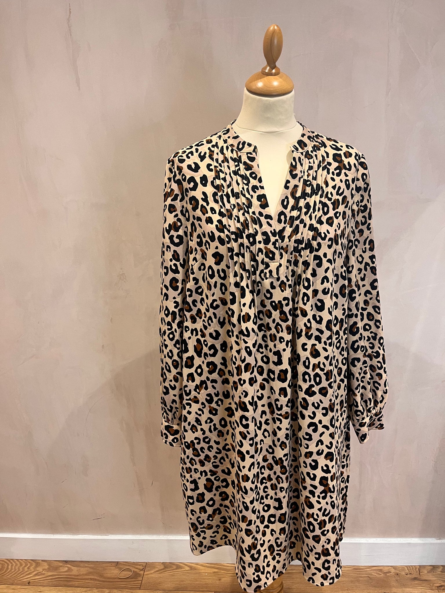 M&S Leopard Dress 12