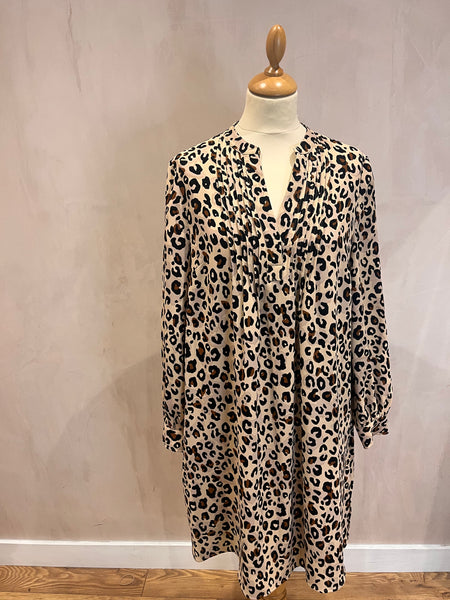 M&S Leopard Dress 12