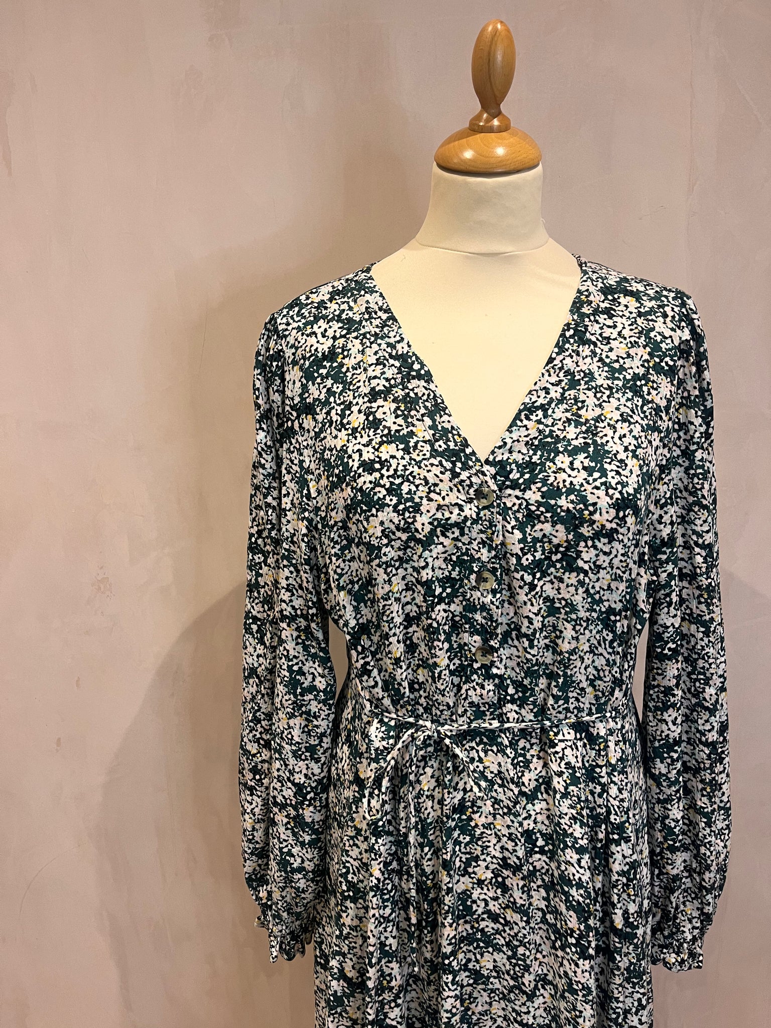 M&S Floral Dress 12