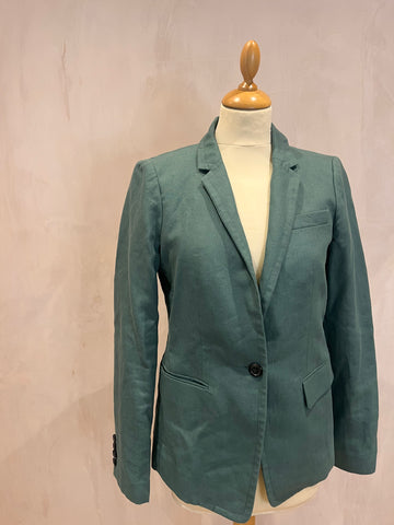 J Crew  Linen Blazer 6