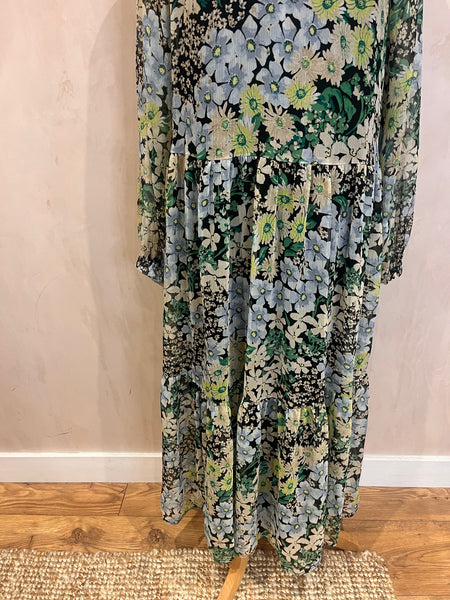 H&M Floral Midi S