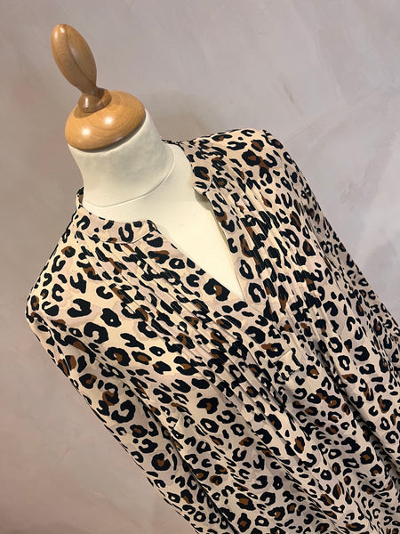 M&S Leopard Dress 12
