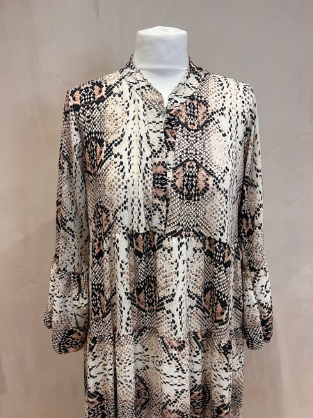Snake Print Maxi