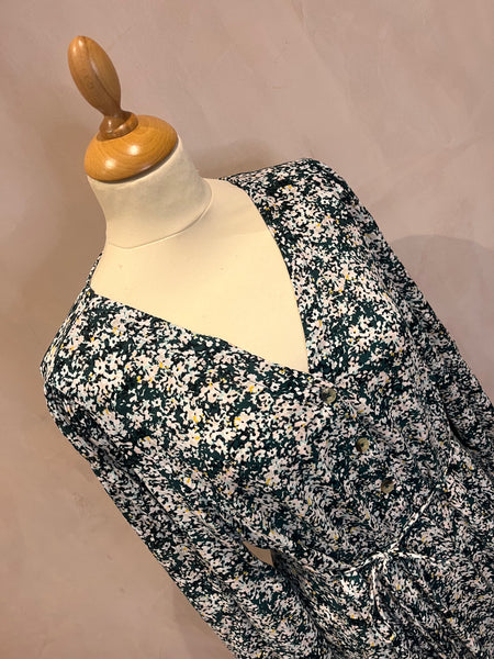 M&S Floral Dress 12