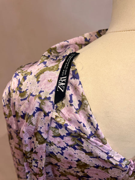 Zara Floral Dress M