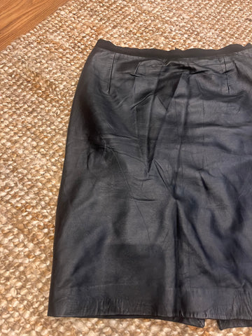 Zara Leather Skirt S
