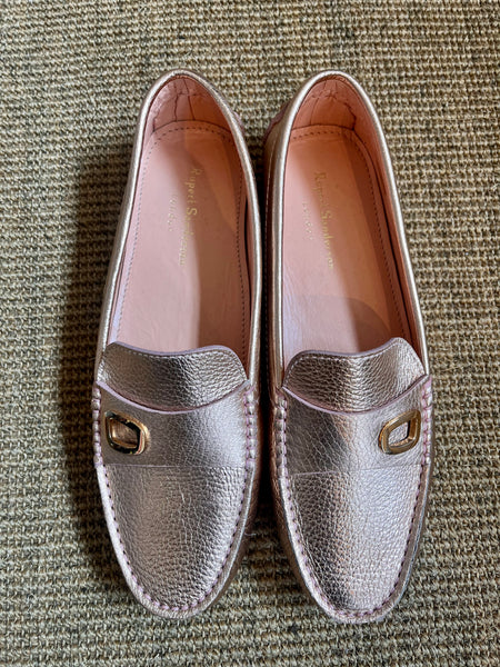 Rupert Sanderson Lofty Metallic Driver