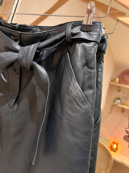 Topshop Boutique Leather  Skirt