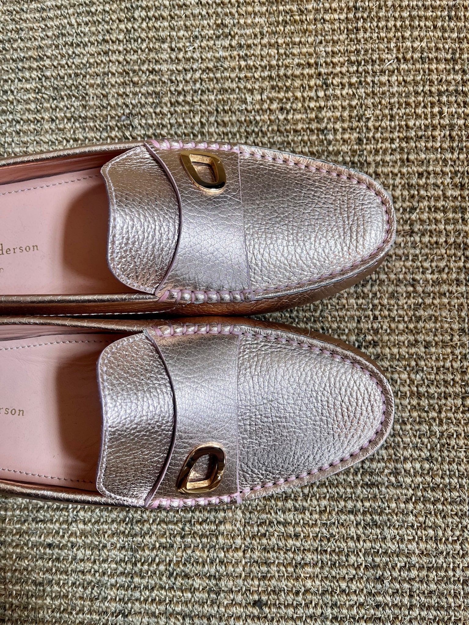 Rupert Sanderson Lofty Metallic Driver