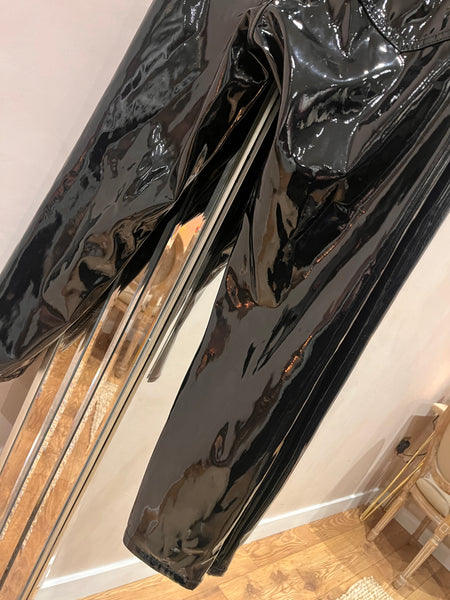 Topshop Vinyl Trousers
