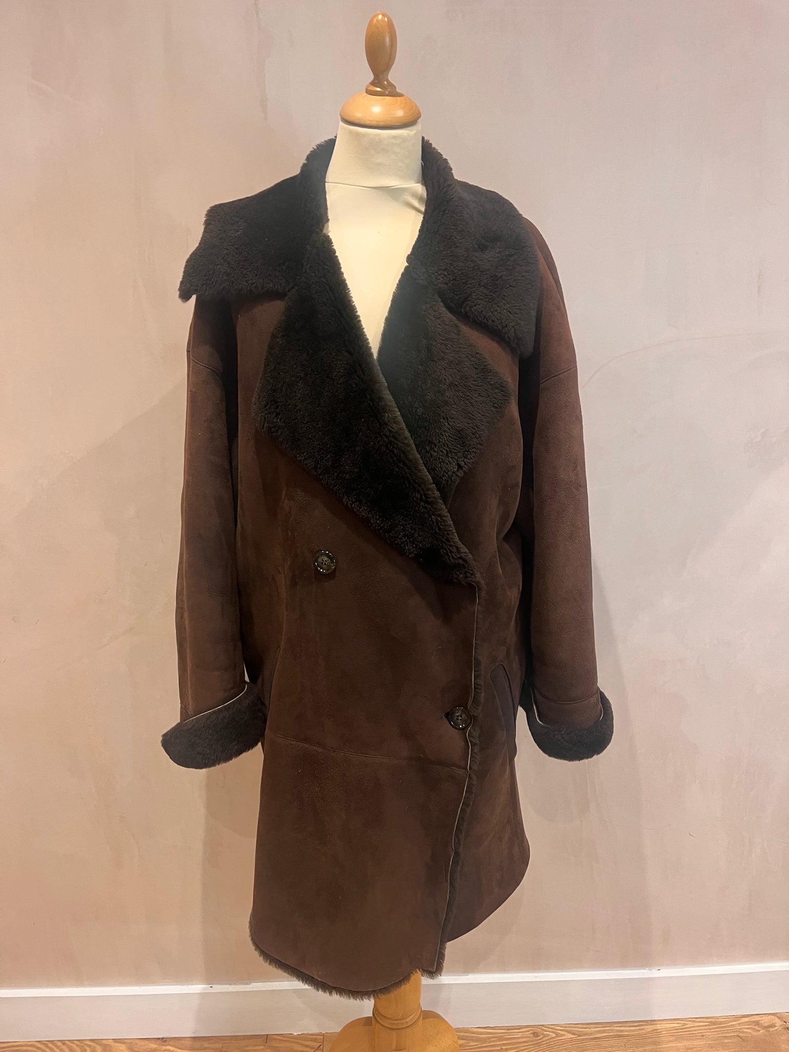 Joseph shearling coat hotsell